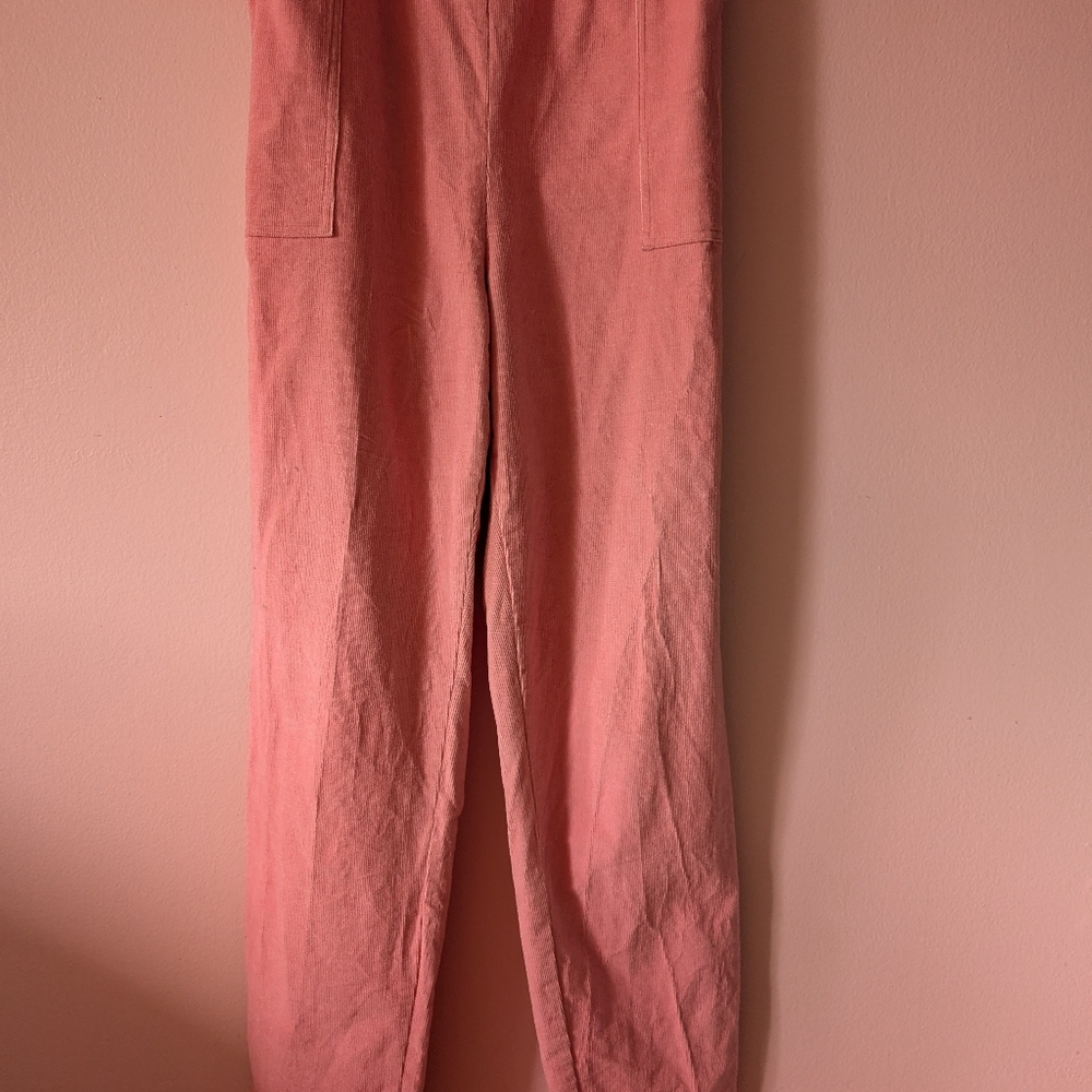 Nooworks Pink Corduroy Overalls Size XL - Picture 8 of 12